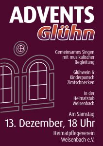 Mehr über den Artikel erfahren Adventsglühen 2025