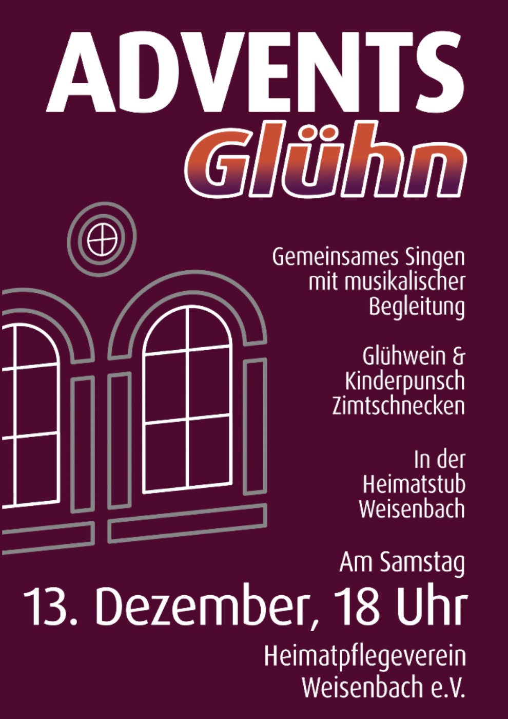 Du betrachtest gerade Adventsglühen 2025